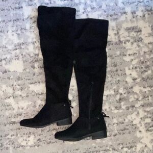 Black Over-the-Knee Boots
